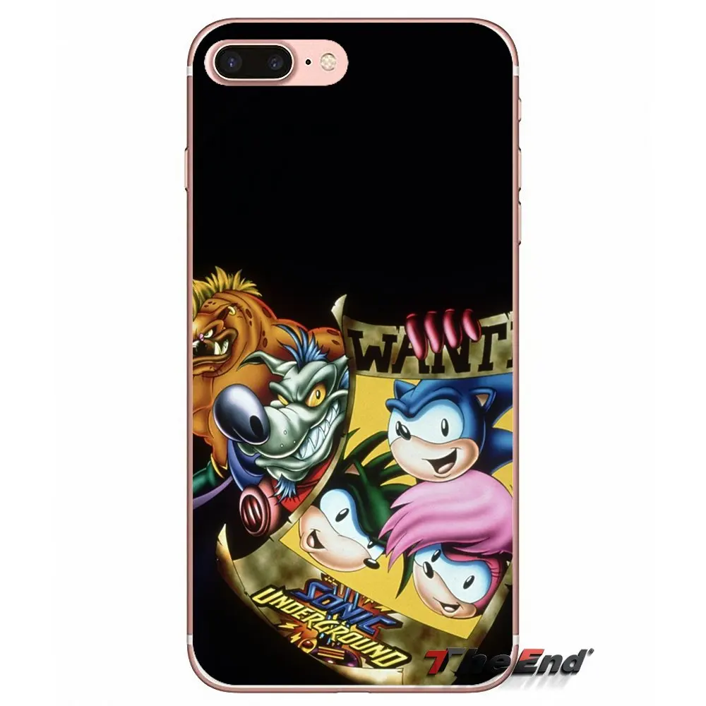 Sonic зубная щётка подземный Ежик Мягкий ТПУ чехол для iPhone X 4 4S 5 5S 5C SE 6 6S 7 8 плюс samsung