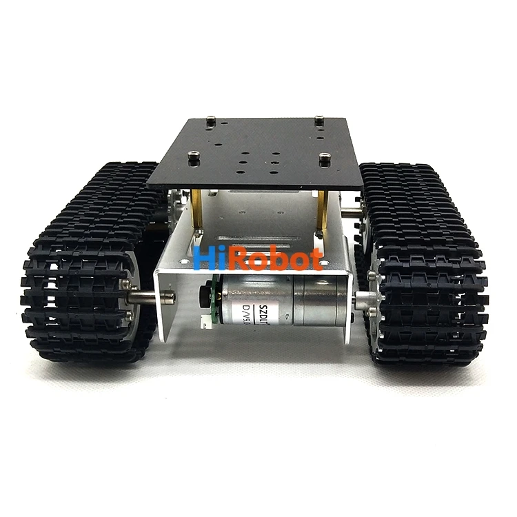 Мини T10 пластиковый трек умный Танк робот игрушка для обучения демонстрации DIY