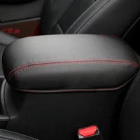 pu leather car armrest cover case vehicle center console arm rest seat box pad for kia sportage 4 ql 2016 2018 2019 accessories