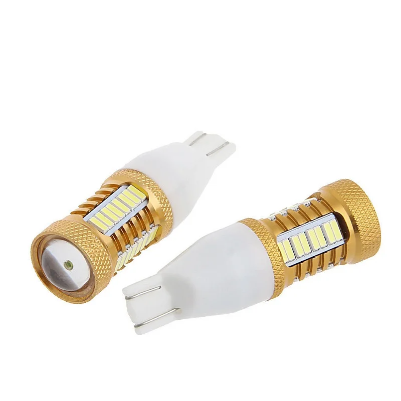 2шт W16W T15 4014 32SMD светодиодный автомобильный резервный задний светильник Canbus без