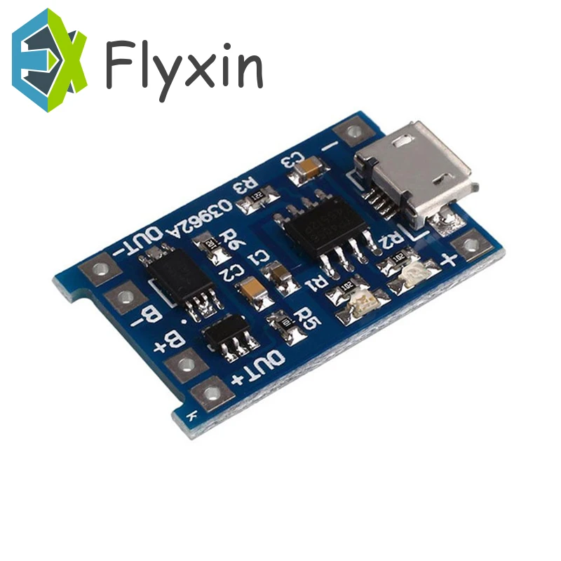 5 шт. Micro USB в 1 а 18650 TP4056 модуль зарядного устройства литиевой батареи зарядная
