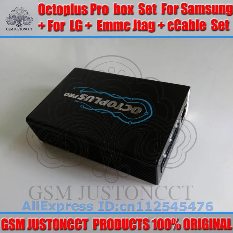 

gsmjustoncct Octoplus PRO Box +19 cables work for Samsung and FOR LG+Medua JTAG Activation+Free Shipping