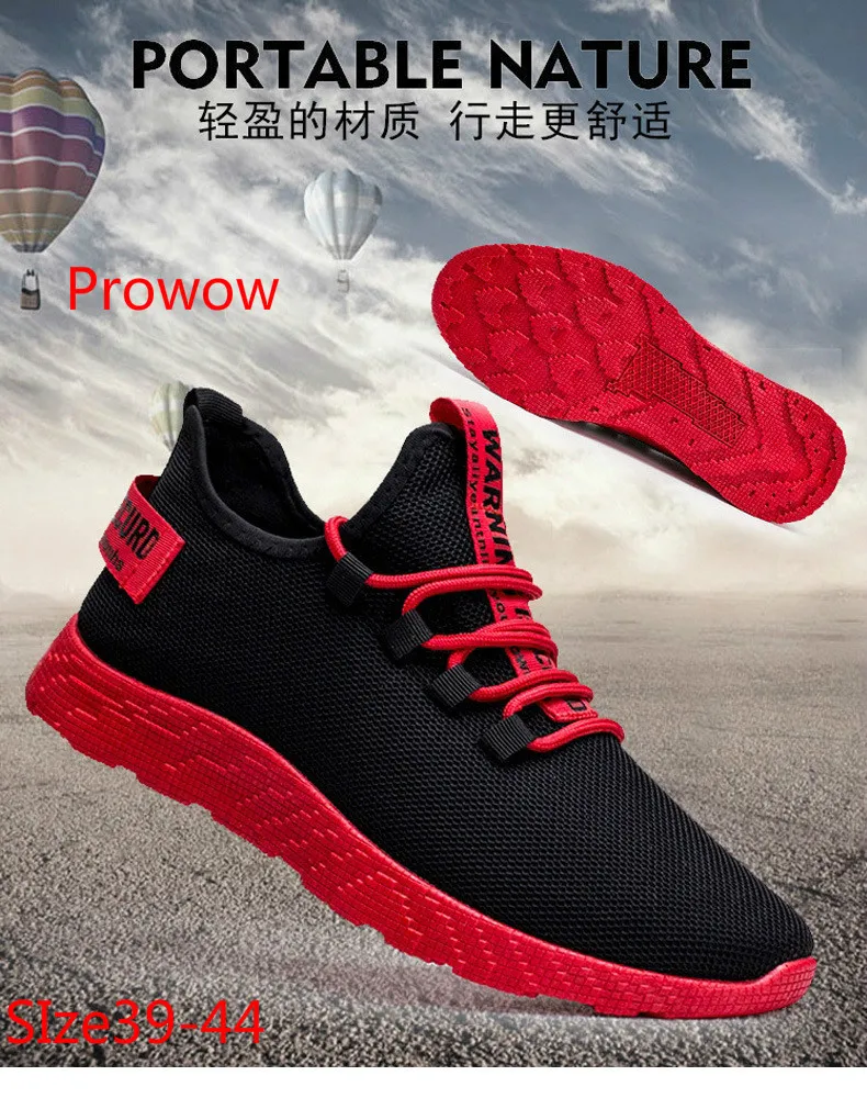 

Мужские дышащие кроссовки Prowow, повседневная обувь в Корейском стиле, 2019