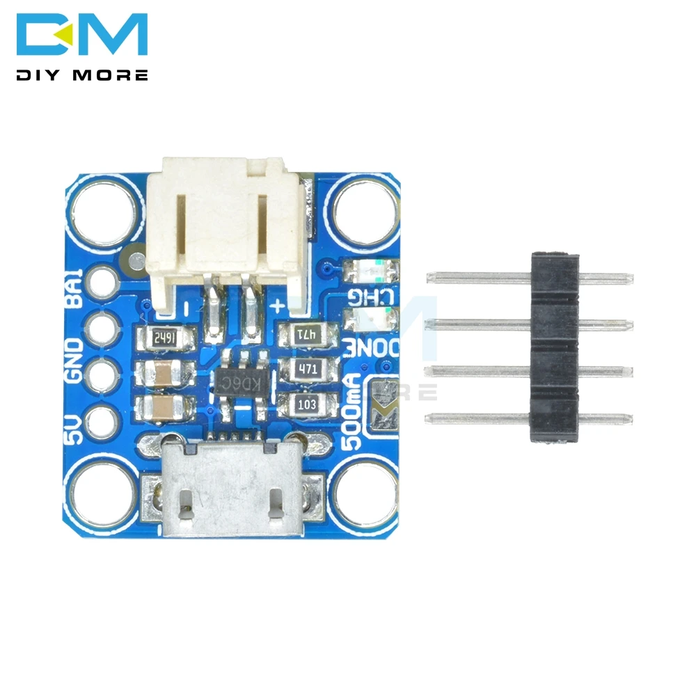 Micro Lipo B USB зарядное устройство плата для зарядки Модуль литий ионный LiIon LiPoLiIon v1