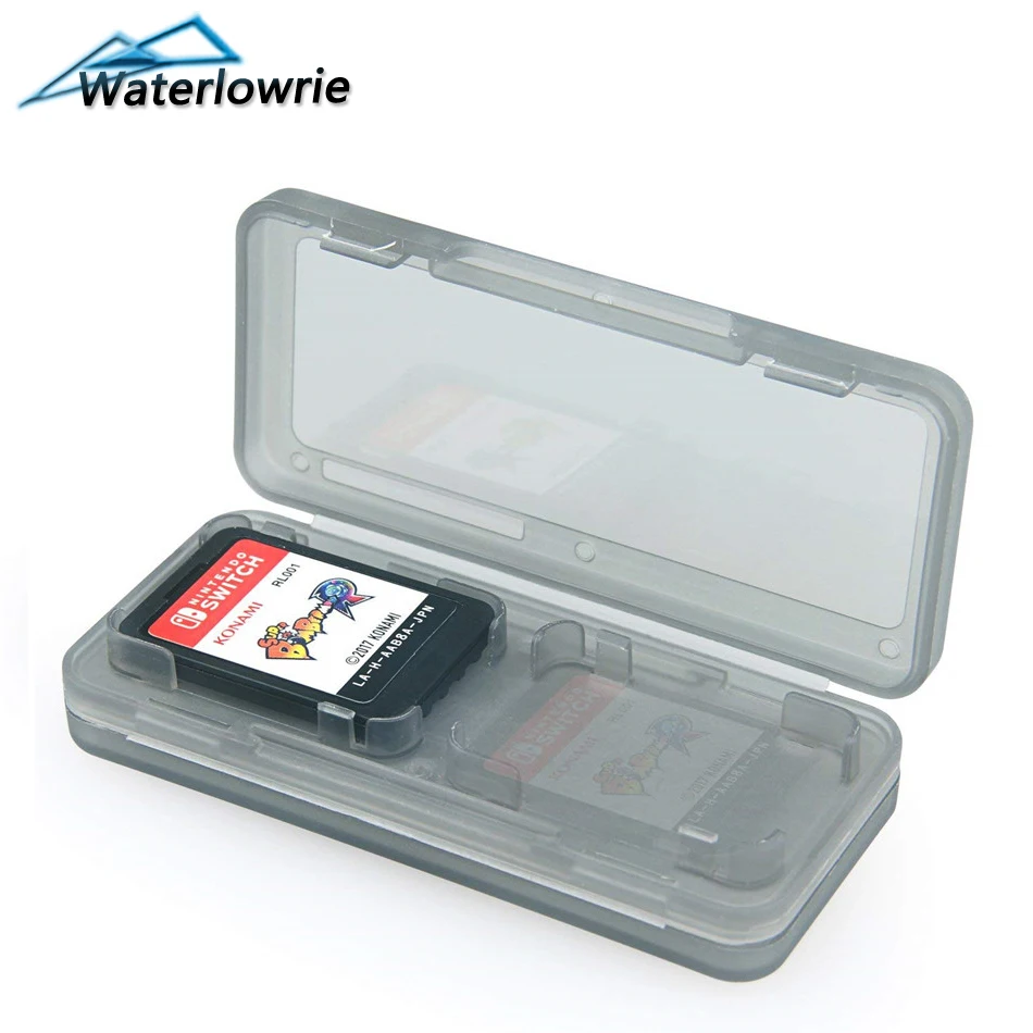 Waterlowrie Game Card Storage Case for Nintend Switch 4 in 1 Card/Memory Box | Электроника