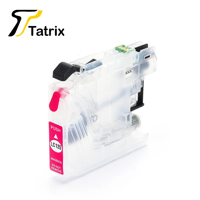 Tatrix LC127 LC125 многоразовый чернильный картридж для Brother MFC J4410DW J4510DW J4610DW J4710DW J2510 J4110DW