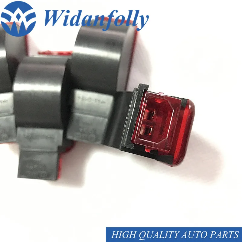 Widanfolly 4 шт. для A3 S3 A4 A5 A6 A7 A8 Q3 Q5 TT RS3 RS4 RS6 Octavia Y-eti Fabia красная Дверная панель
