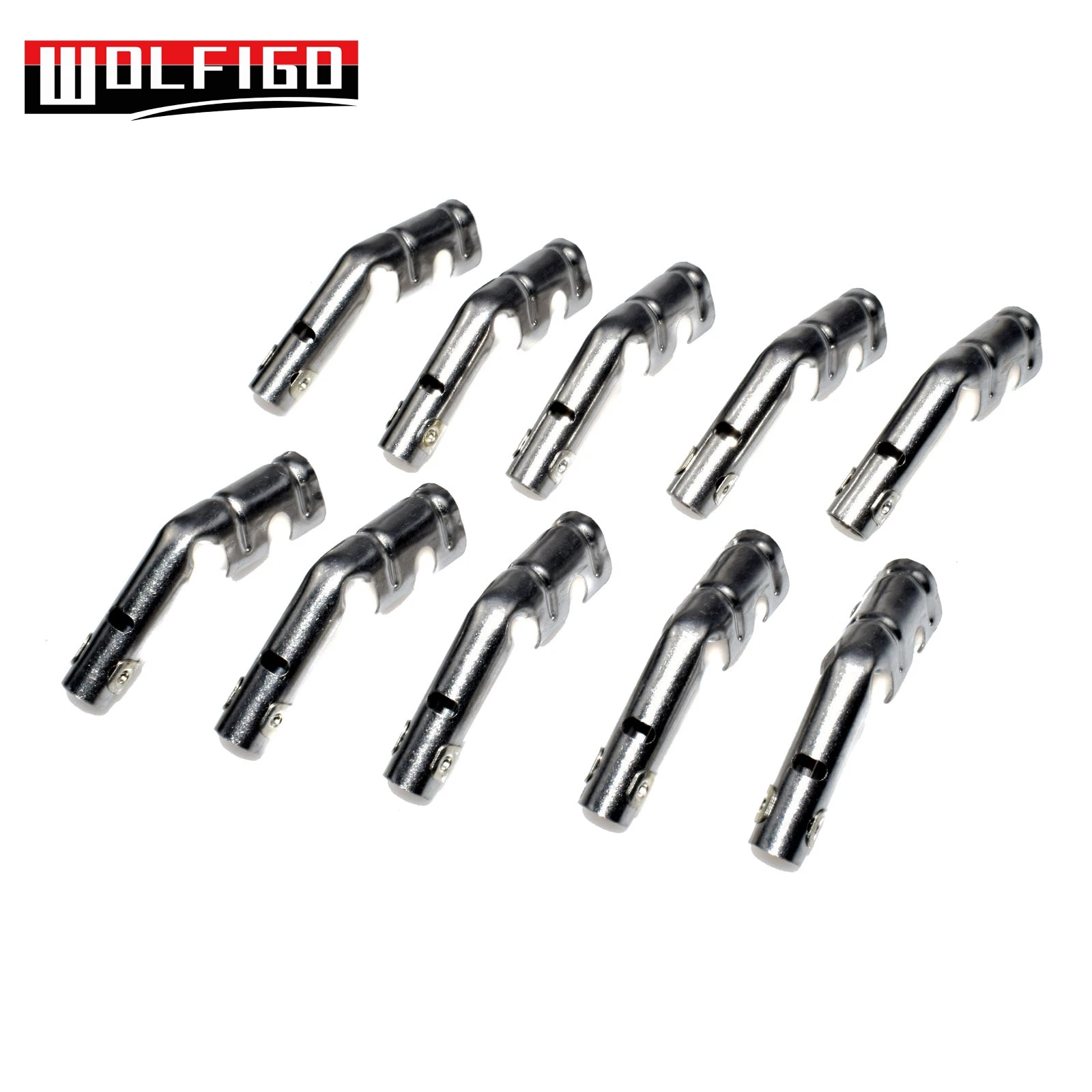 WOLFIGO новый набор из 10 шт. 34605 двухдиапазонных свечей зажигания Проводные клеммы