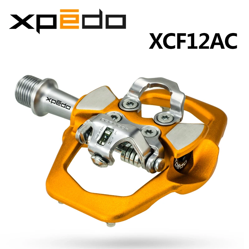 Wellgo Xpedo XCF12AC Сверхлегкие MTB велосипедные контактные педали с 3 подшипниками