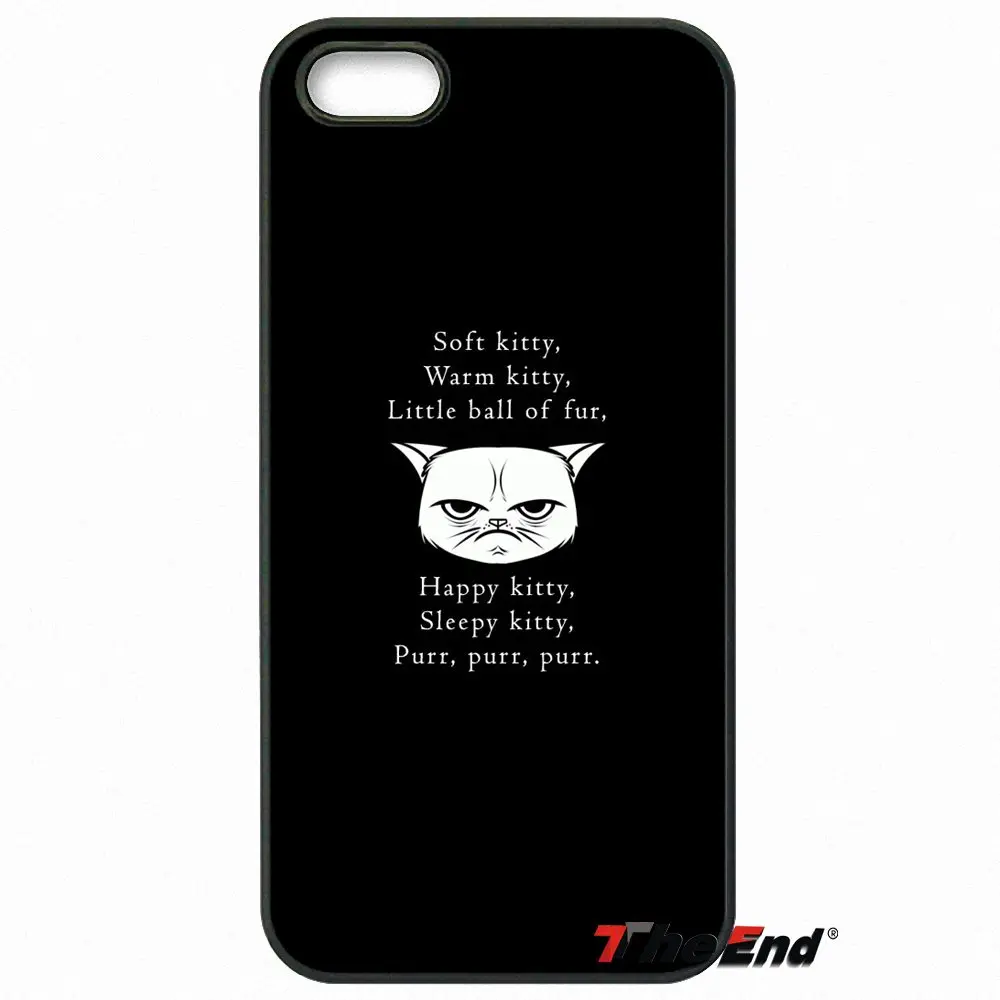 Кошки мягкий котенок песня Теория большого взрыва чехол для iPhone X 4 4S 5 5C SE 6 S 7 8 плюс