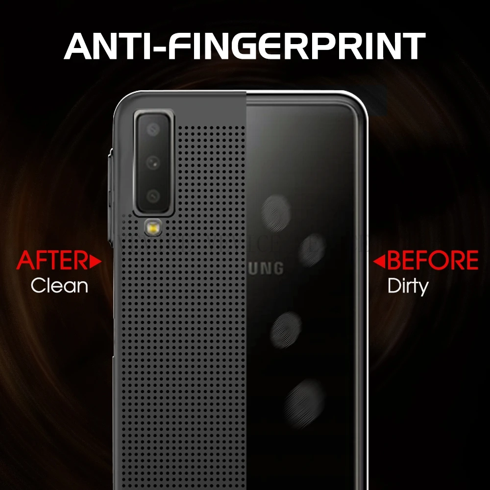 Case for Samsung A50 Luxury Heat Dissipation Hard PC For Galaxy A70 A20 A10 A40 A7 A9 A6 A8 Plus 2018 Cooling Cover |