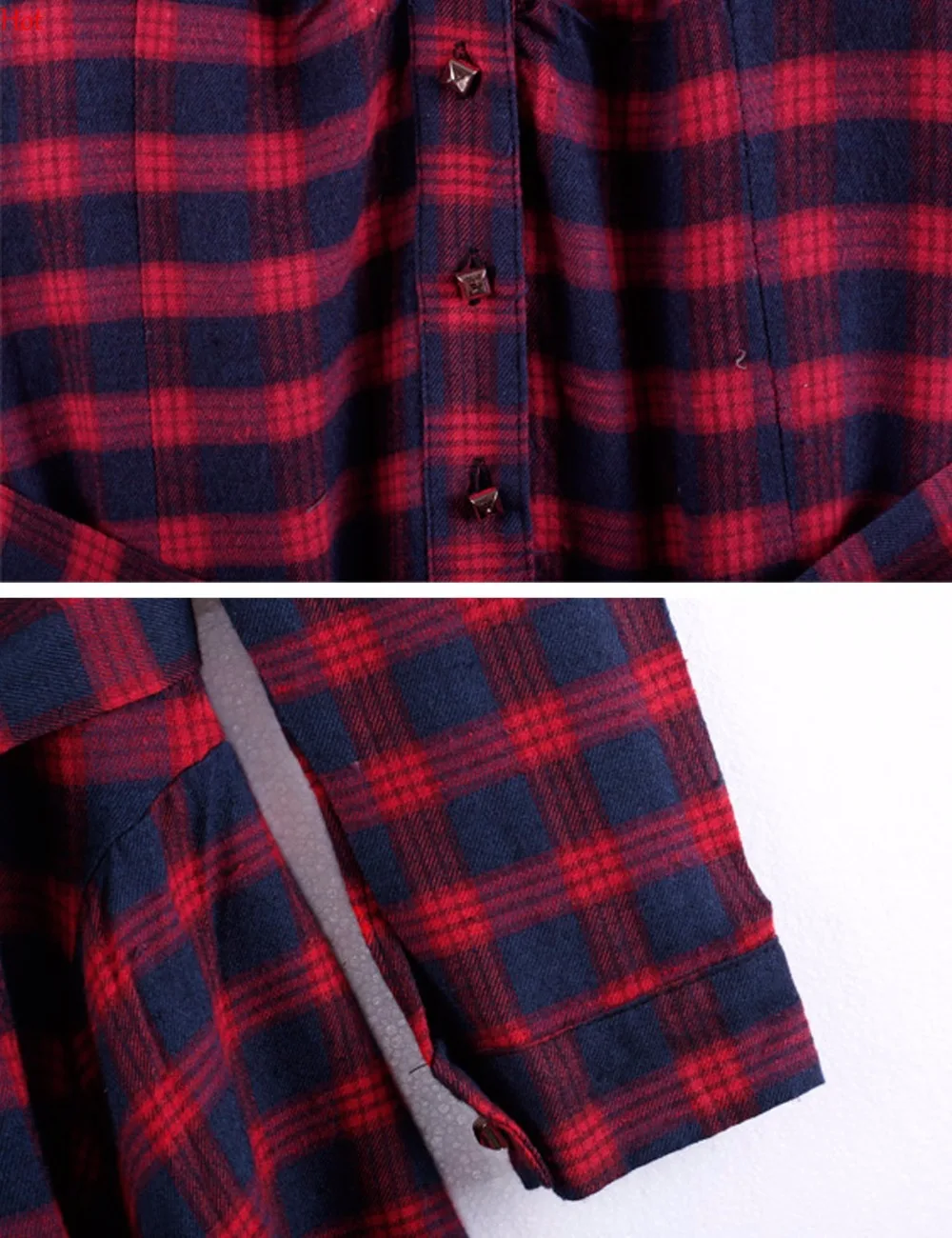 Новое весенне-осеннее платье женское клетчатое Хлопковое трапециевидной формы с