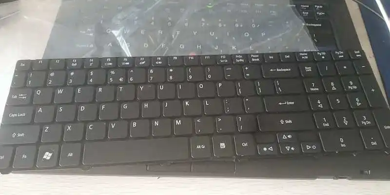 Клавиатура US для ноутбука Acer 9Z.N1H82.C1D NSK ALC1D PK130C92A00 Черная|Клавиатуры замены| |