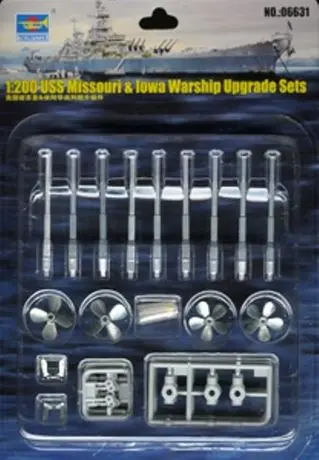 Набор обновлений Trumpeter 1:200 USS Missouri & Iowa Warship 06631|uss missouri|trumpeter uss missouritrumpeter |