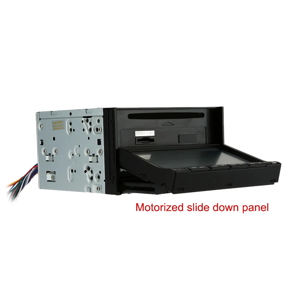 Автомагнитола 2 Din с сенсорным экраном 7 дюймов DVD плеер поддержкой Bluetooth FM AM CD MP3 WMA