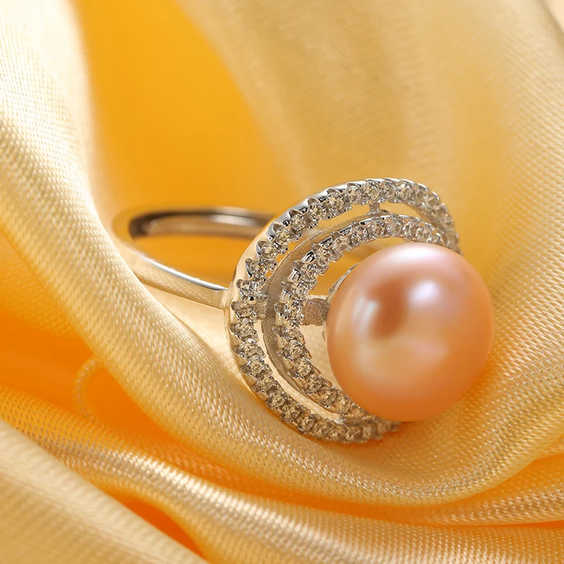 Женское кольцо с пресноводным жемчугом HENGSHENG бесплатная доставка 2019 | Украшения и