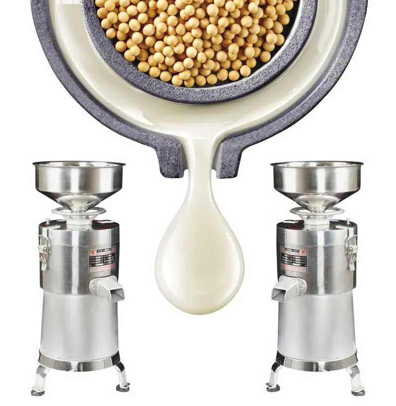 

Commercial Soybean Fineness Grinding Machine Home Use Stainless Steel Automatic Slag Milk Separated Soybean Milk Maker 100 Type
