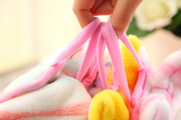 Полотенце из кораллового бархата подвеска бант 1 шт. прочное впитывающее