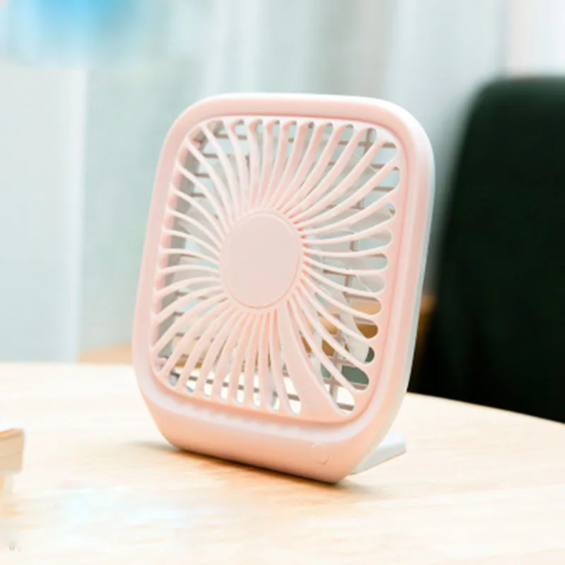 Pink Мини-вентилятор USB вентилятор Портативный портативный вентилятор 3-Скорость мини-usb удобный небольшой настольный Кондиционер USB вентилятор охлаждения охладитель воздуха для дома - Цвет: Pink