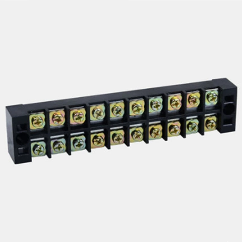 1pcs TB2510 terminal block (current 25A600V 10 bit) wire connector | Обустройство дома