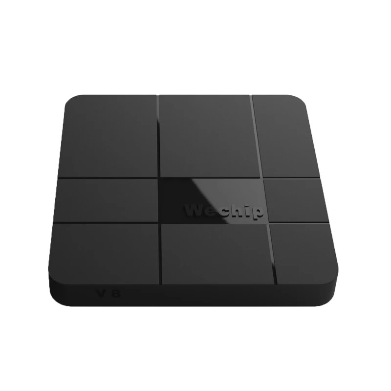 ТВ приставка Wechip V8 2G/16G Android 7 1 S905W четырехъядерный Cortex A53 Mali 450MP5 2 4G беспроводной WIFI