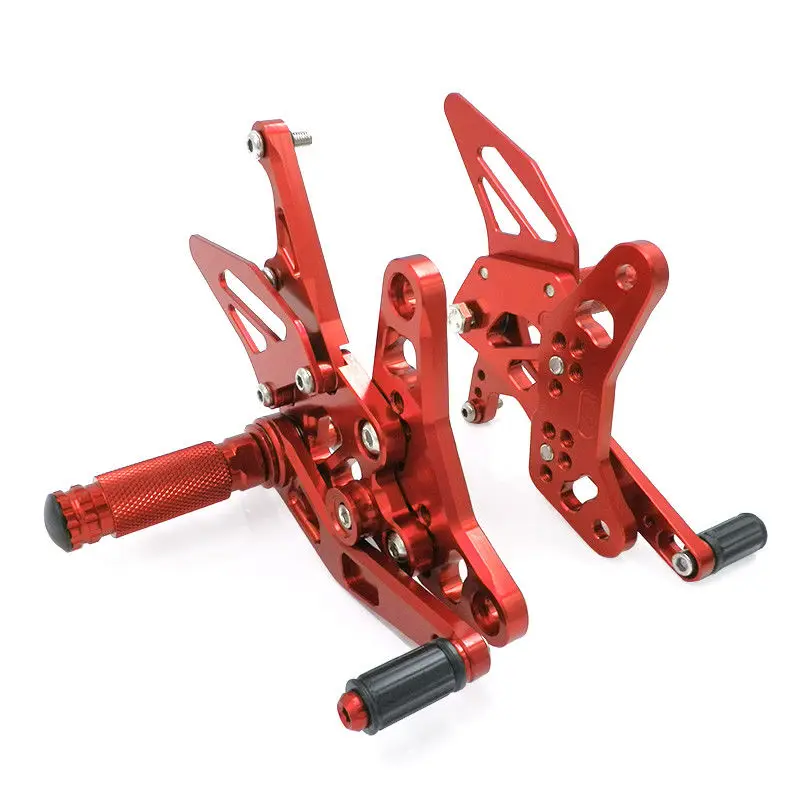 CNC Алюминий подножки для мотоцикла задний комплект ножная педаль для ног для Suzuki SV 650 SV650 SV650S- 5 цветов