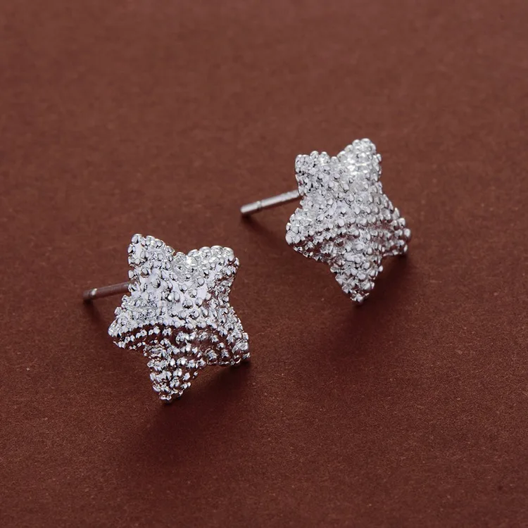 Морская звезда красивые высокое качество бесплатная доставка посеребренные