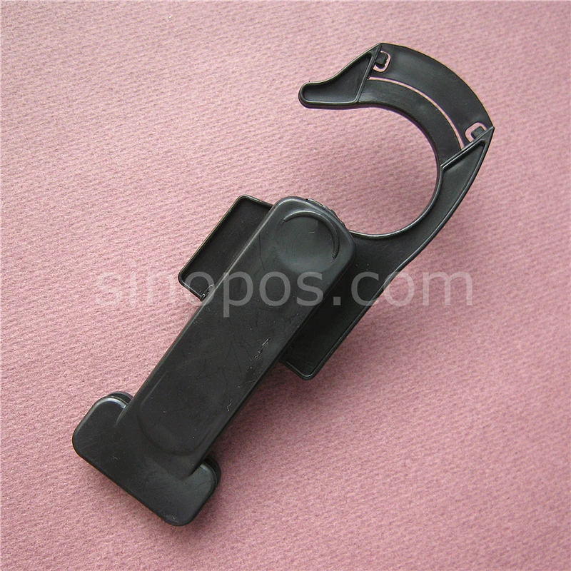 Ботинки клип вешалка 125 мм с ярлыком слот пластиковая обувь дисплей висячие