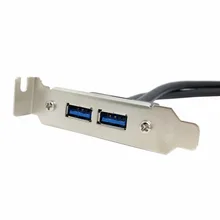 CY 50 см двойной порт USB 3 0 материнская плата 20pin кабель заголовка
