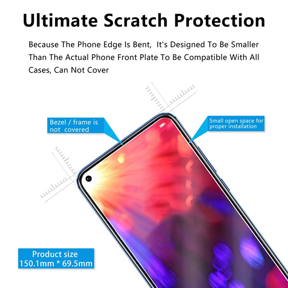 Для huawei Honor вид 20 V 20 V20 2 предмета Honor View20 закаленное Стекло Экран защитное стекло на Honor вид 20 V20 защитная пленка