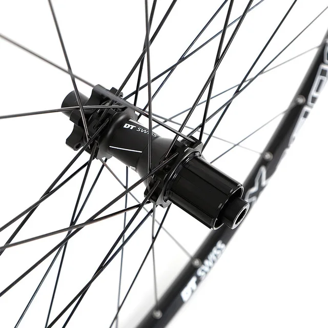 DT-X1900spline горный велосипед 29er Wheelset Thru Axle прямой-Pull 28 отверстие из нержавеющей стали