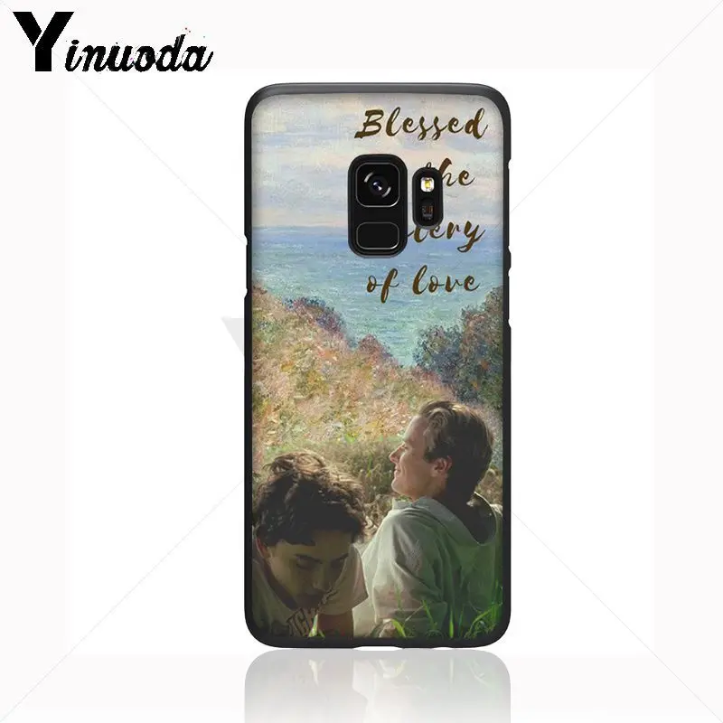 Мягкий силиконовый чехол для телефона Yinuoda Call Me by Your Name poster Samsung Galaxy s9 s8 plus note8 note9 s7