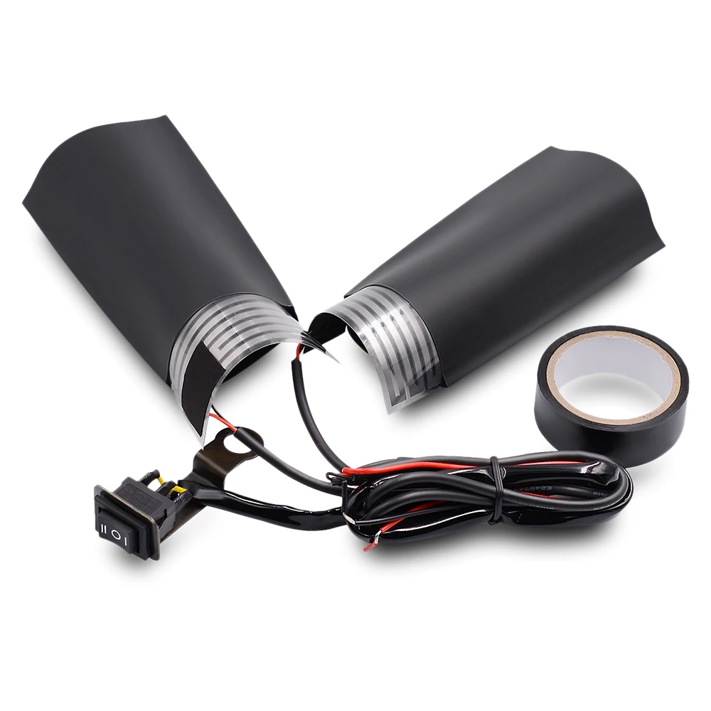 Зимние мотоциклетные рукоятки 12 V Универсальный электрический с подогревом