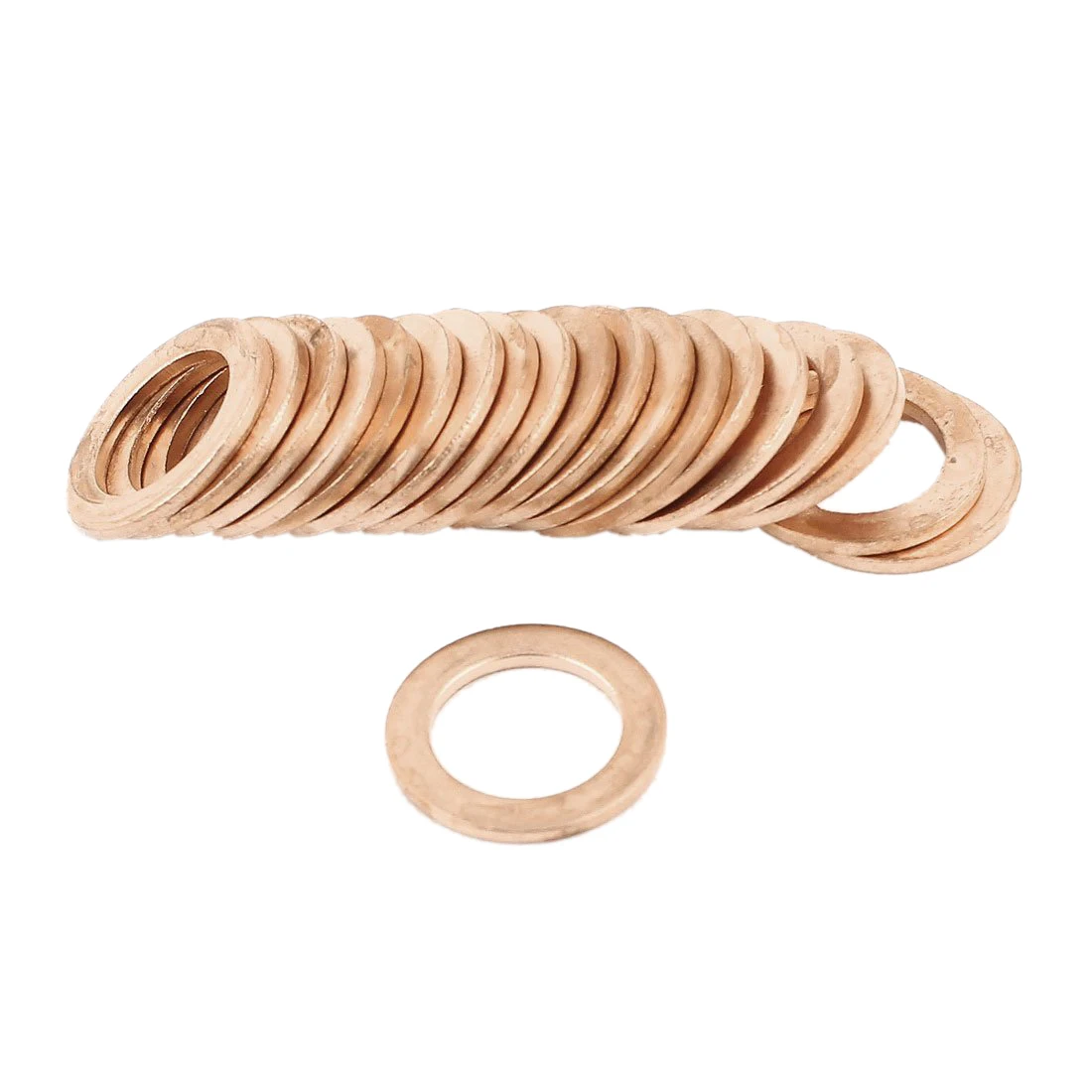 20pcs 12mm x 18mm 1.5mm Copper Flat Washer Ring Sealing Fitting | Обустройство дома