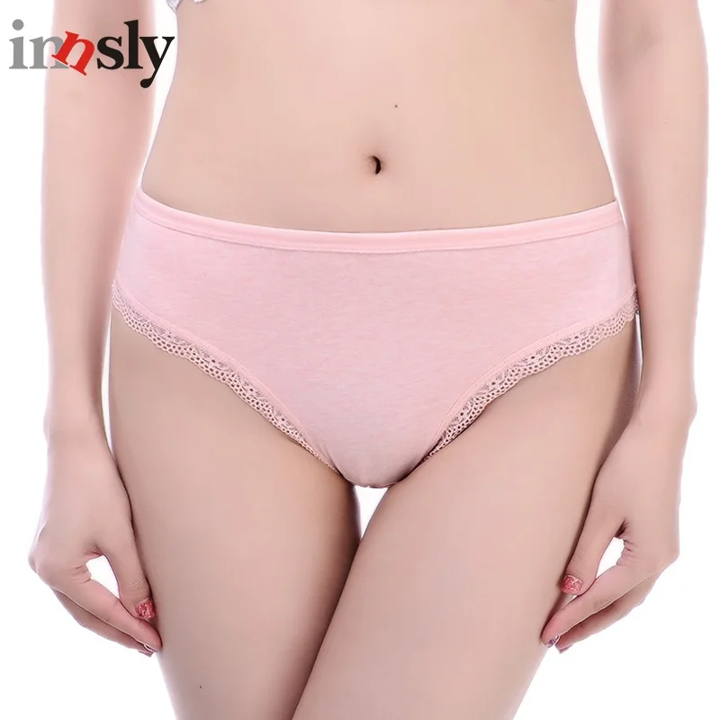 Innsly нижнее белье для женщин трусики большого размера дамское Хлопковые женские