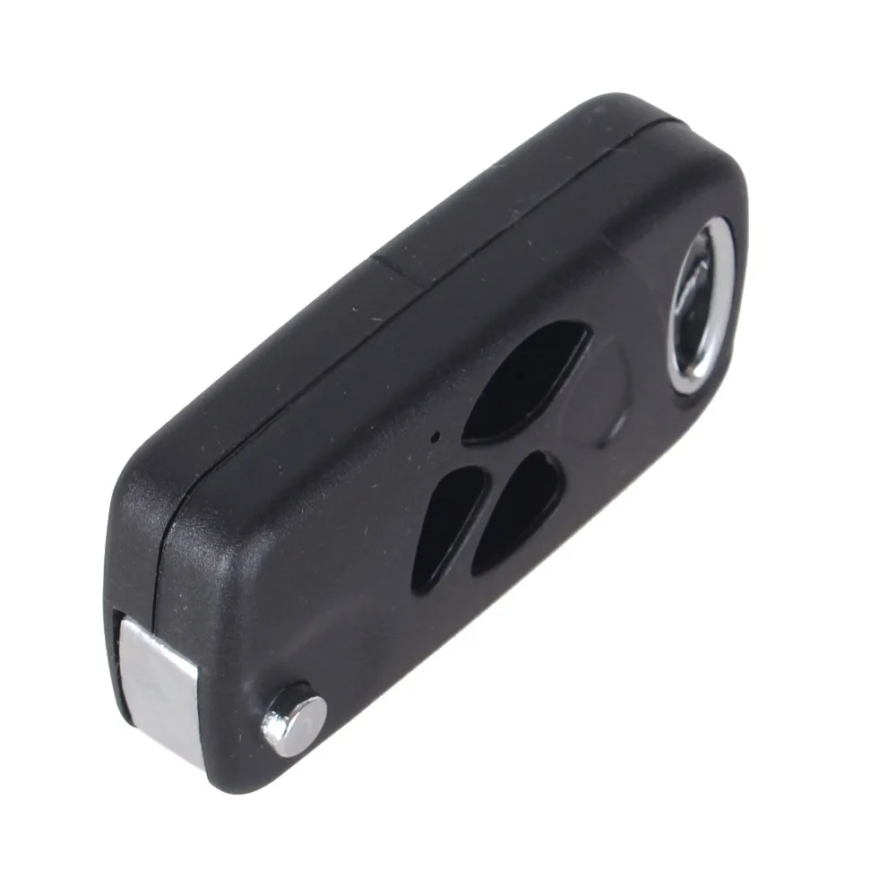 Dandkey Replacement 3 Button Folding Flip Remote Key Shell Case For Toyota Camry Reiz Crown With TOY48 Blade Cover key shell on - Замена сменного корпуса ключа Dandkey с 3 кнопками для складывающегося пульта дистанционного управления для Toyota Camry Reiz