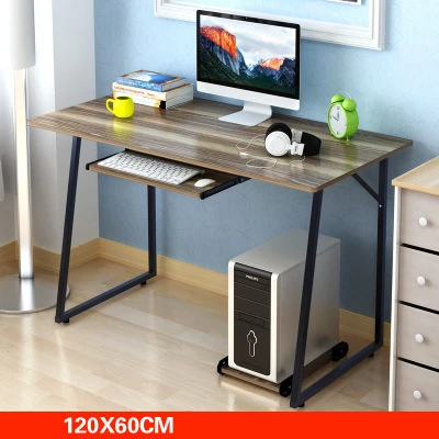 Высокое качество, простой модный компьютерный стол, офисный, для дома, для учебы, письменный стол, для ноутбука, настольный компьютер - Цвет: L  120x60cm keyboard