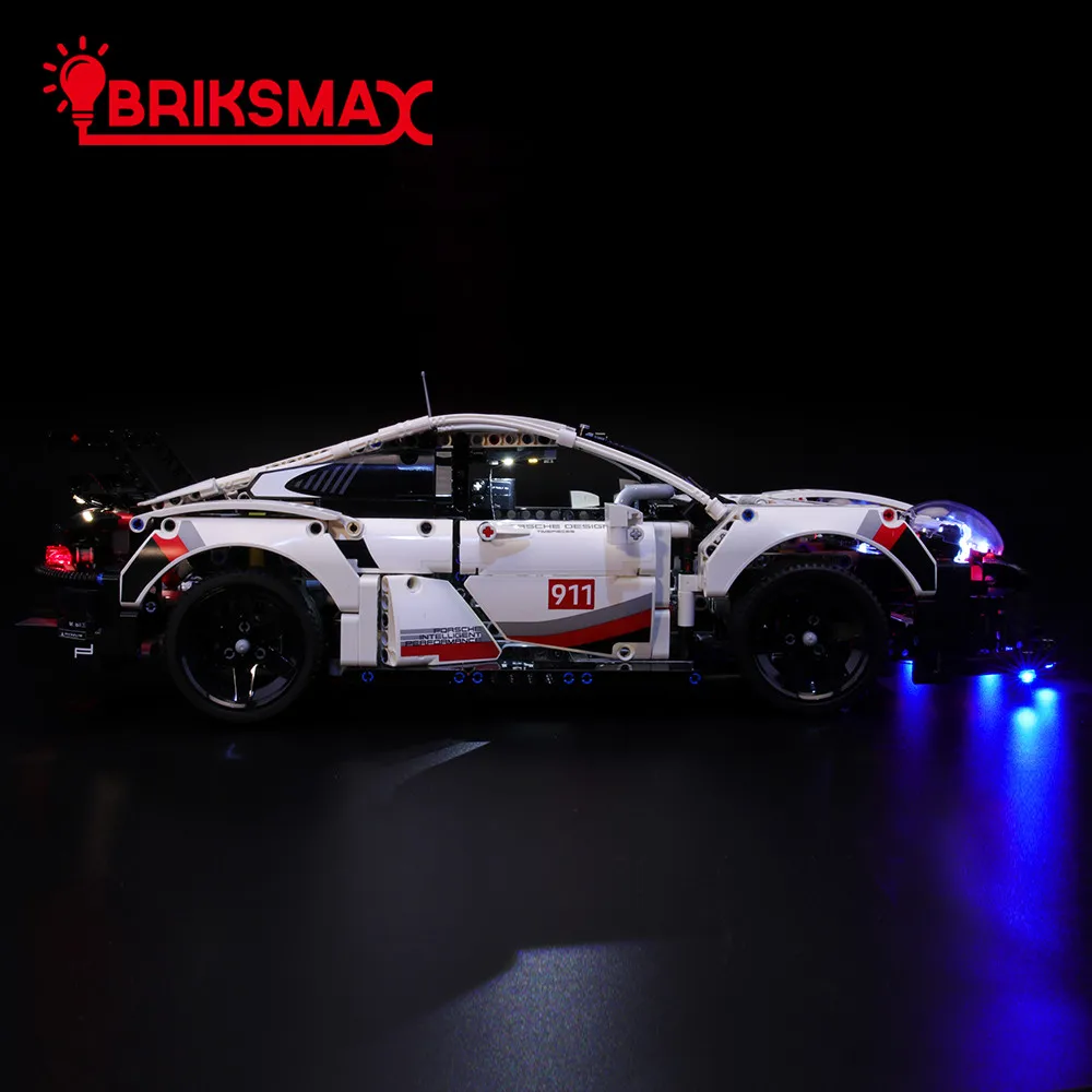 BriksMax осветительный комплект для строительных блоков серии Technic, совместимых с 42096(модель не входит в комплект
