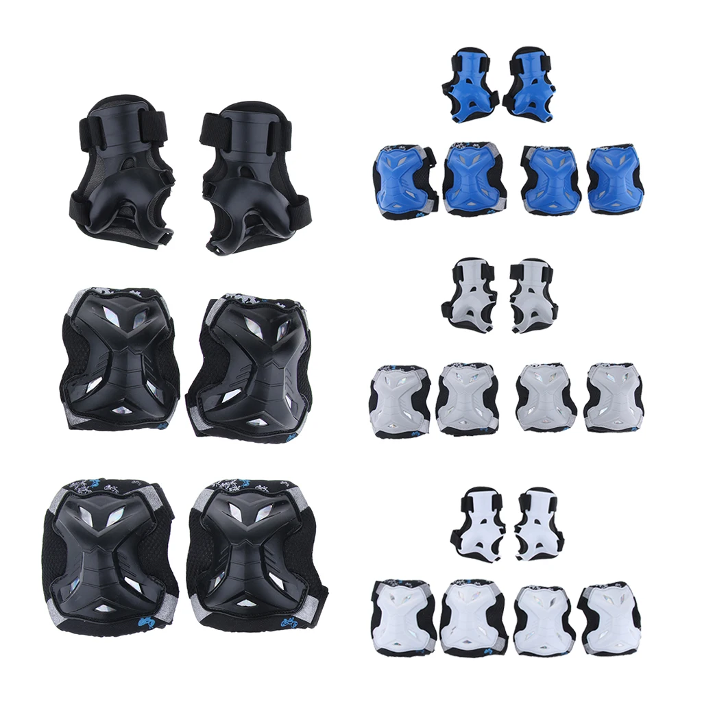 

Kids Skate Scooter Cycling Protective Gear Knee Elbow Hand Pads Set Kids Roller Skating Bike Bicycle Protection Gear