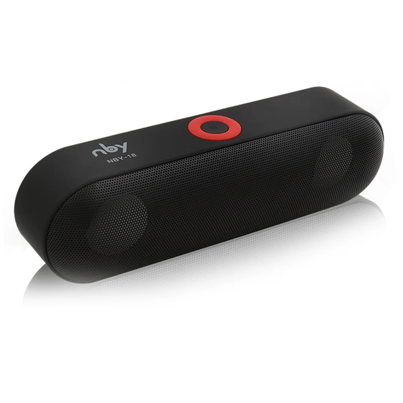 Мини NBY-18 Blutooth динамик 3D объемный стерео сабвуфер HIFI беспроводные портативные колонки Бумбокс Bluetooth музыкальный приемник