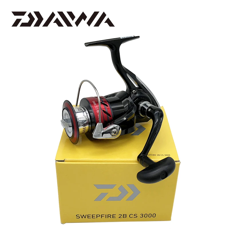 Daiwa SWEEPFIRE 2B CS Спиннинг рыболовная Катушка 1500 5000 Серия с металлическая шпуля
