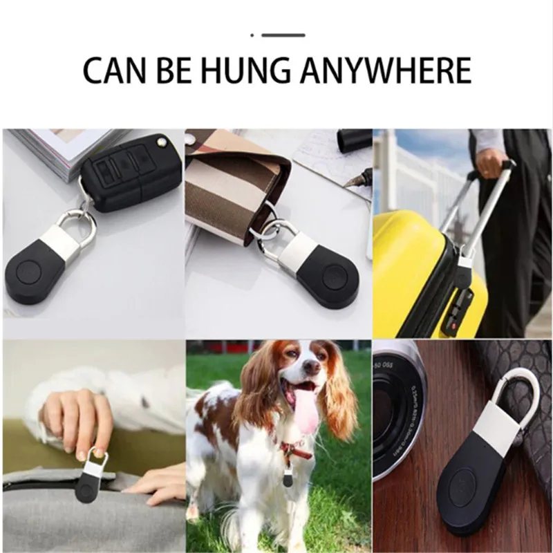 

New GPS Tracker Anti-Lost Tag Waterproof Pets Smart Bluetooth Tracer Locator Wallet Bag Kids Tracker iTag Keyfinder Keychain