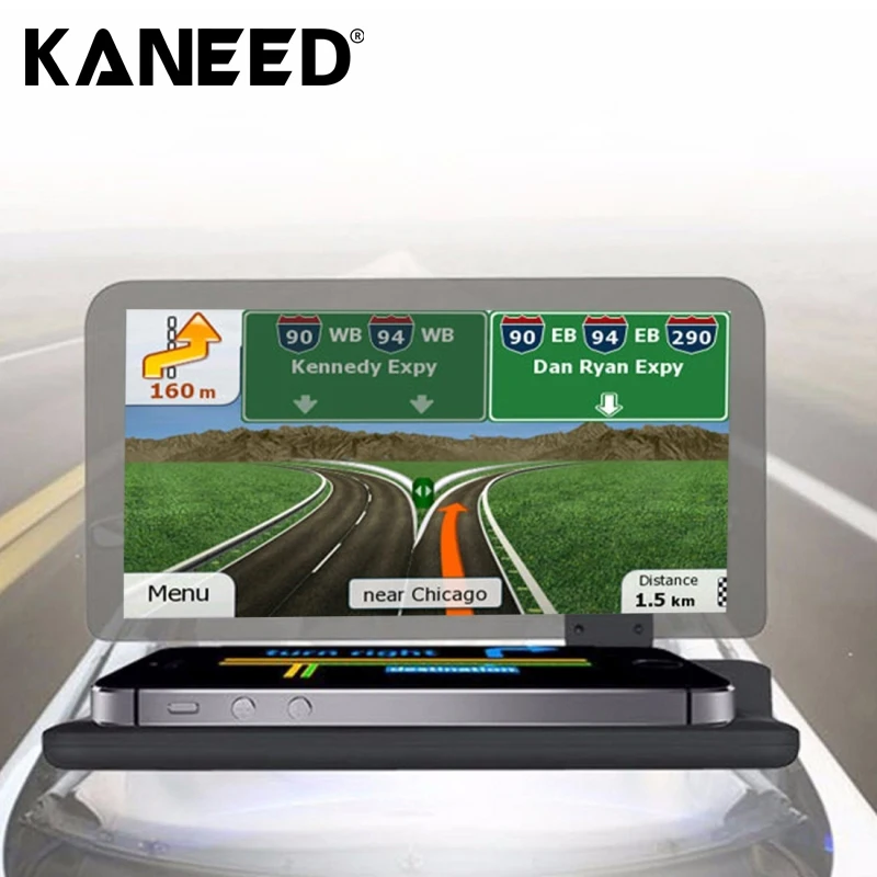 Универсальный автомобильный держатель для iPhone gps HUD дисплей мобильного телефона