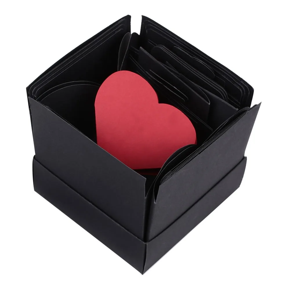 DIY Love Explosion Box подарок на день Святого Валентина сюрприз Свадебная коробка День