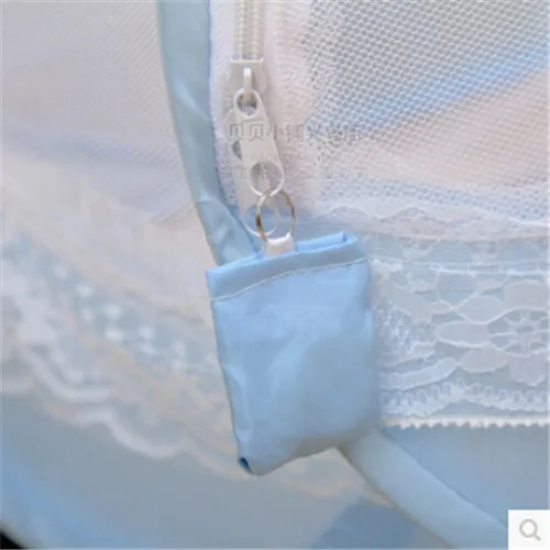 Портативная детская кроватка складная сетка от насекомых для защиты комаров