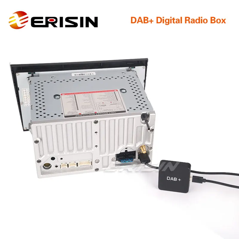 Erisin Digital Radio DAB Box Aerial MCX усиленная антенна для Android 8 1/9 0/10 0 Car Stereo ES354|Приемник и GPS| |