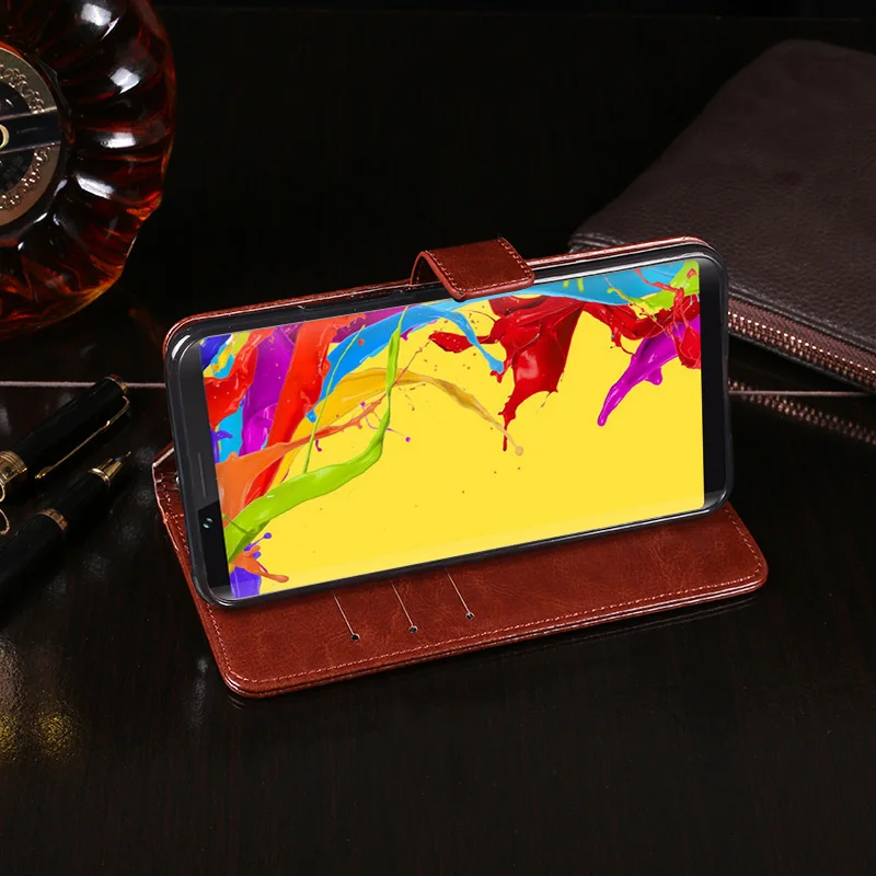 

IDEWEI for Umidigi S2 Case Business Stand Flip Wallet PU Leather Fundas Cover for Umidigi S2 Pro / S2 Lite Case Capa Phone Bags