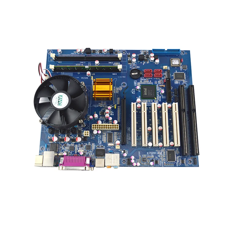 Промышленная 775 на заказ материнская плата с ddr2 5* PCI слотом и 2* ISA слотом для оптовой продажи