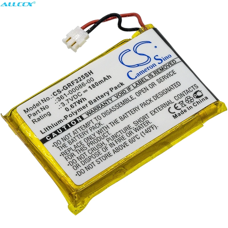 Аккумулятор Cameron Sino 180 мАч 361 00086 00 для Garmin Forerunner 225 235 630 735XT GRM0371754|Цифровые