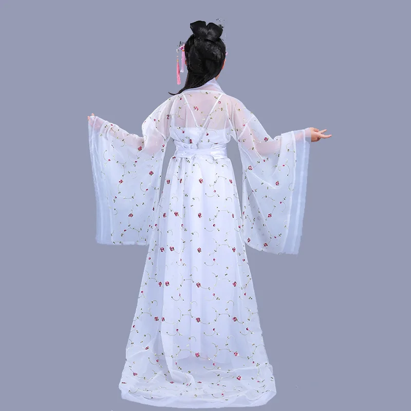 Girl's Dramaturgic Dress Chinese Traditional Classicism Dance Kids Ancient Infanta Draggle-tail Cosplay YZT0829 | Тематическая